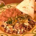 Aporreadillo con Salsa Verde