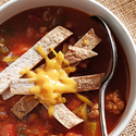 Chicken Enchilada Soup 